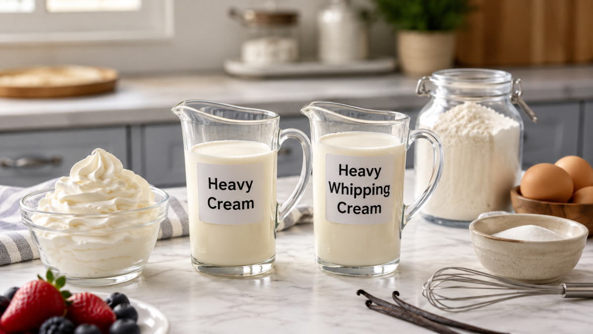 s heavy cream the same as heavy whipping cream