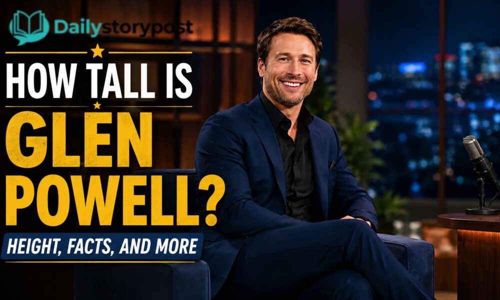 glen powell height