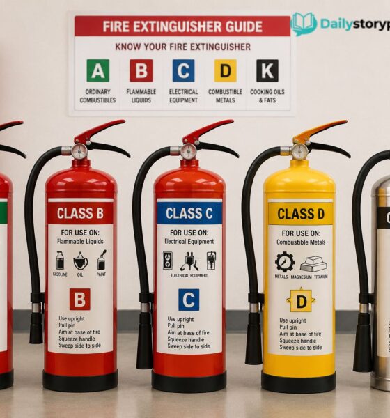 what is a fire extinguisher class