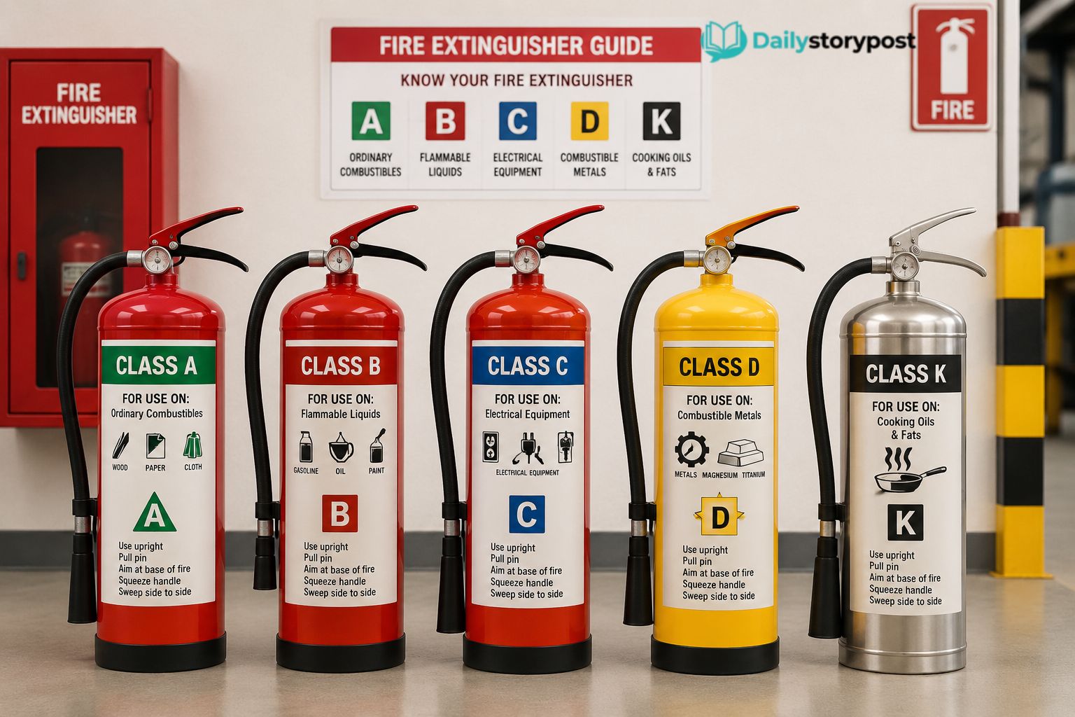 what is a fire extinguisher class
