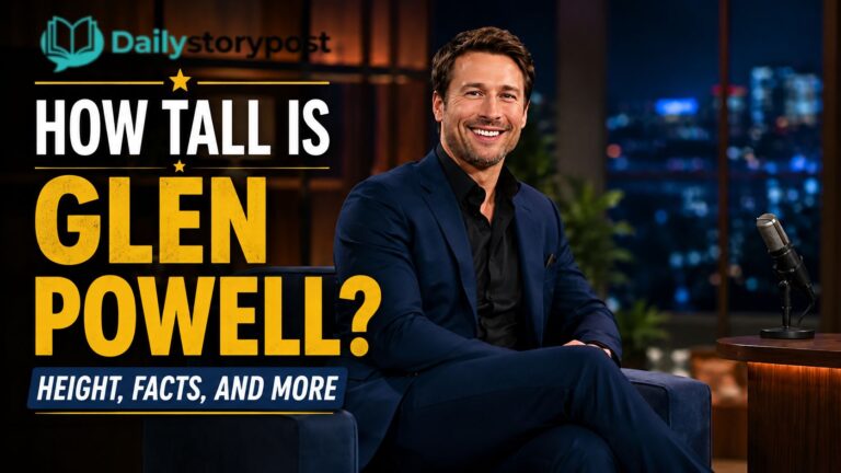glen powell height
