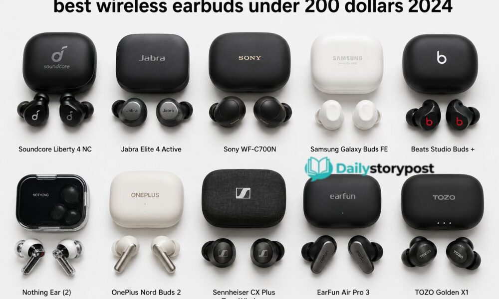 best wireless earbuds under 200 dollars 2024