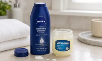 Nivea vs Vaseline for Dry Skin: A Simple Comparison