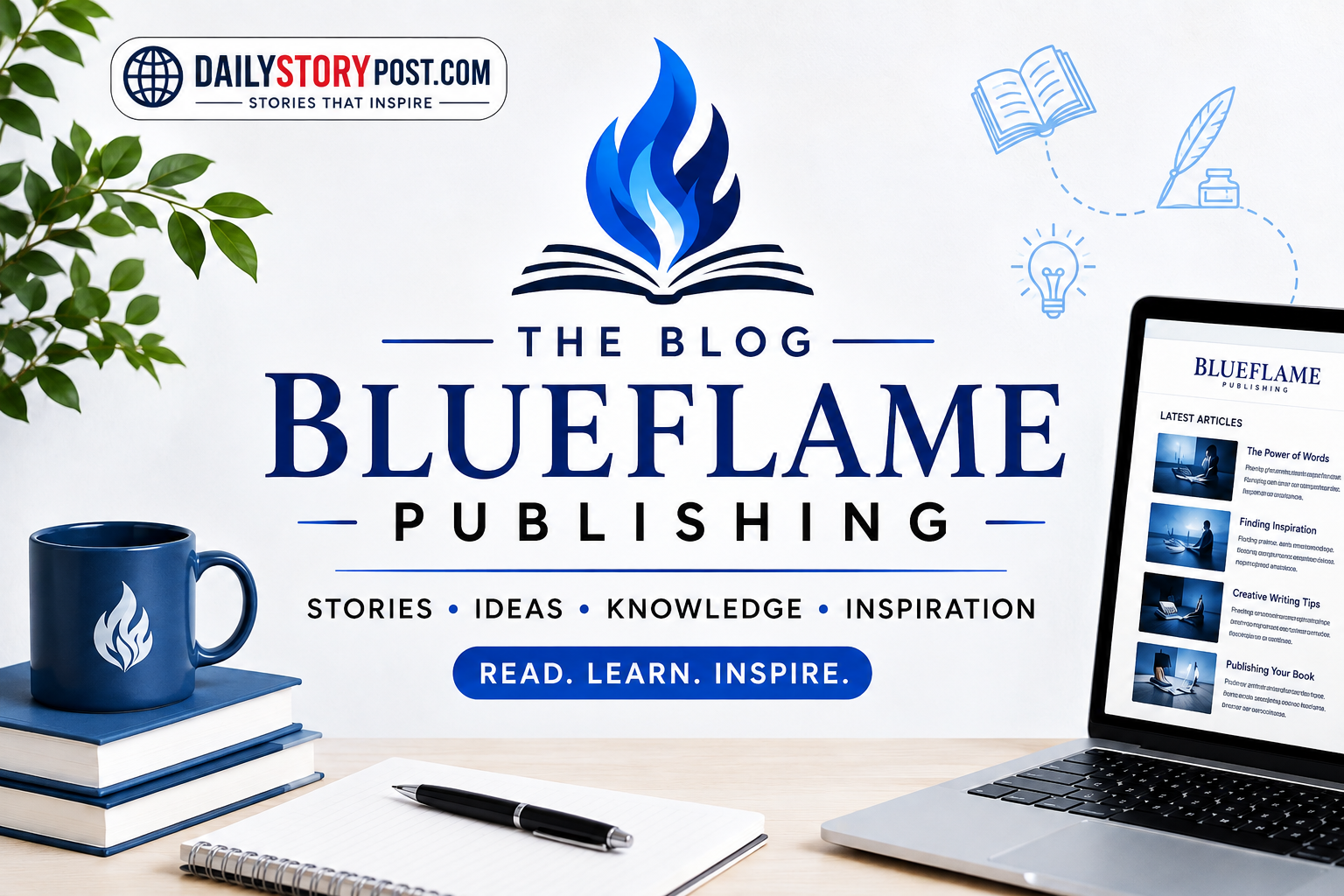 the blog blueflamepublishing
