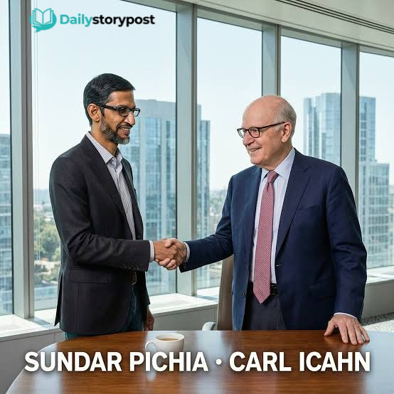 sundar pichai and carl icahn