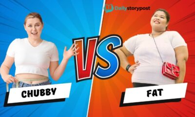 chubby vs fat