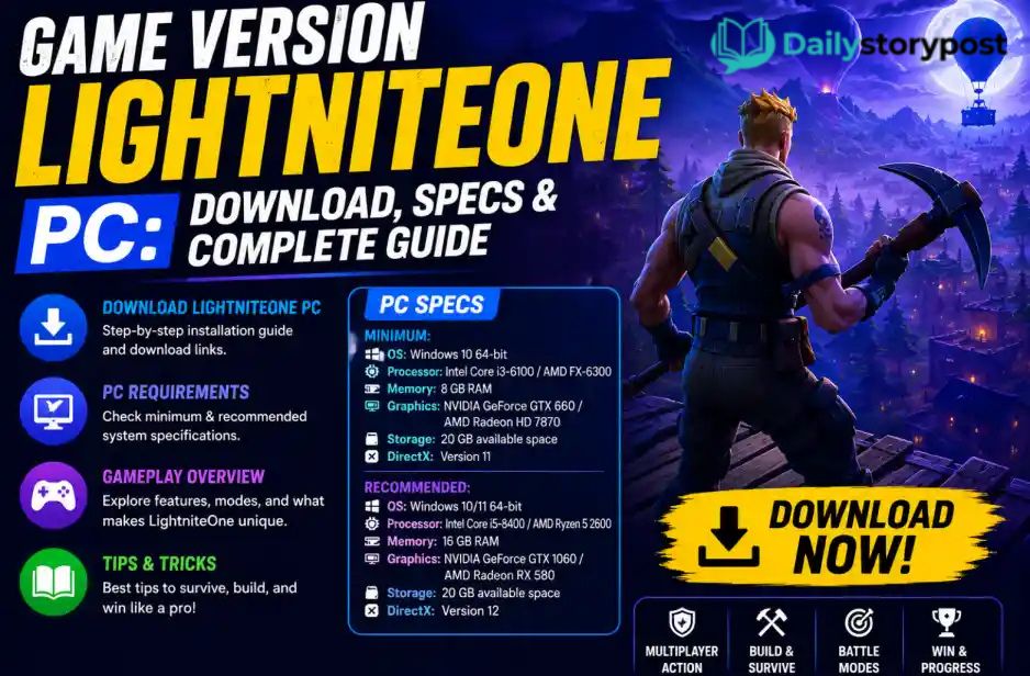 game version lightniteone pc