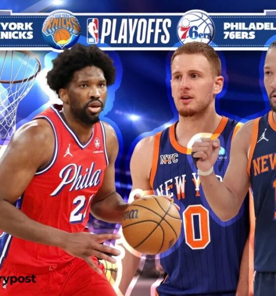 knicks vs 76ers match player stats