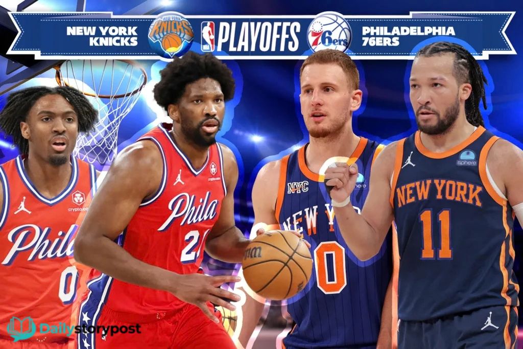 knicks vs 76ers match player stats